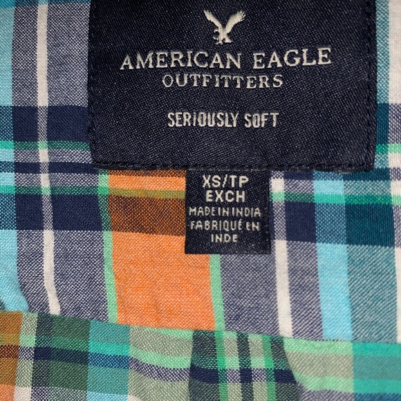 American Eagle short sleeve dress shirt - Picture 2 of 2